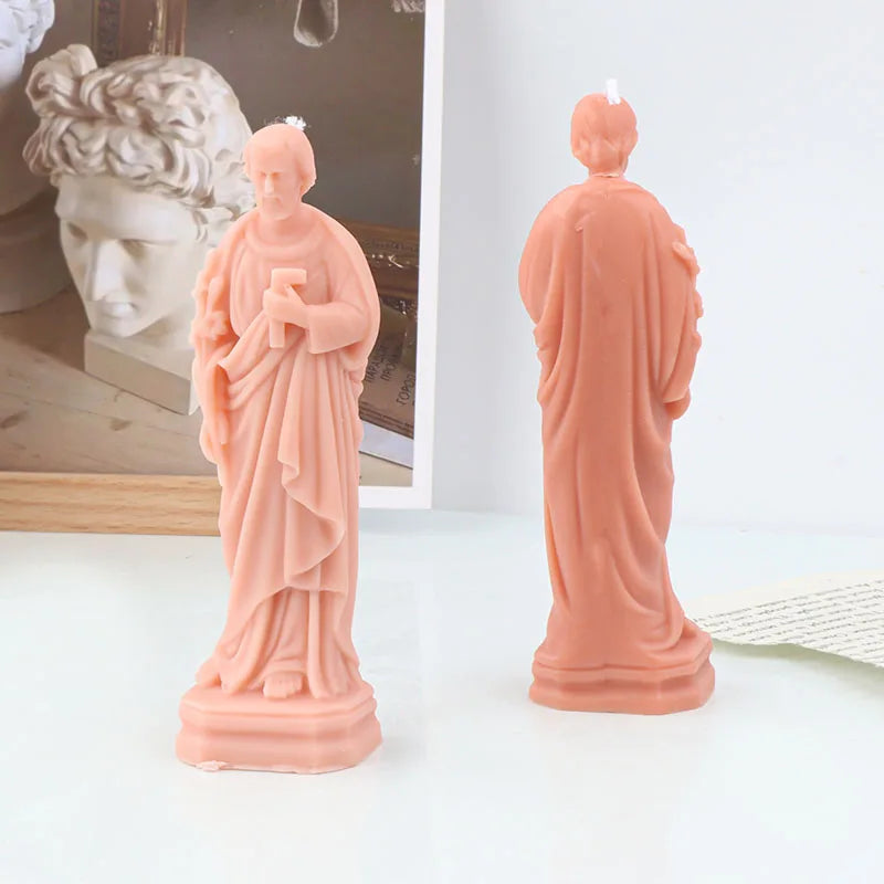 Matriță din silicon pentru lumânări și statuete religioase, model la alegere