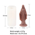 Matriță din silicon pentru lumânări și statuete religioase, model la alegere