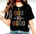 Tricou creștin cu mesaj „God Is Good”