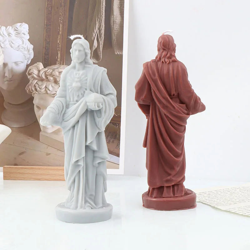 Matriță din silicon pentru lumânări și statuete religioase, model la alegere
